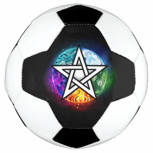 Wiccan pentagram voetbal