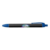 Wiccan pentagram zwarte inkt pen (Bovenkant)
