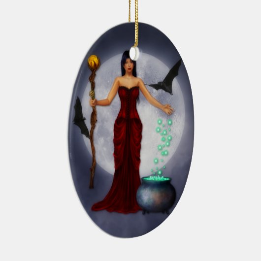 Wiccan Princess Halloween Ornament (Rechts)