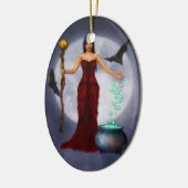 Wiccan Princess Halloween Ornament (Links)