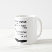 Wiccan Rede Ancient Goddess Koffiemok (Voorkant rechts)