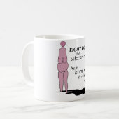 Wiccan Rede Ancient Goddess Koffiemok (Voorkant links)