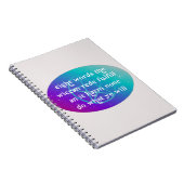 Wiccan rede notitieblok notitieboek (Rechterzijde)