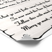 Wiccan Rede Poster (Hoek)