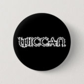 Wiccan Ronde Button 5,7 Cm (Voorkant)