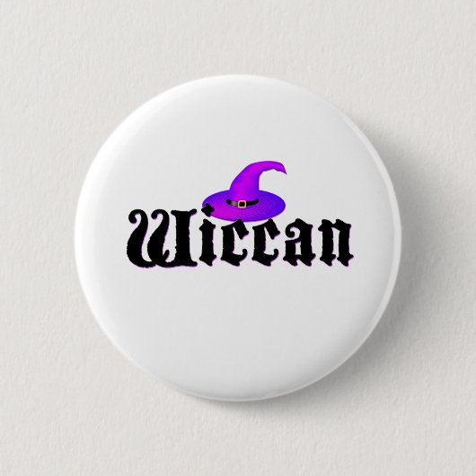 Wiccan Ronde Button 5,7 Cm (Voorkant)