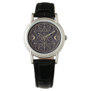 Wiccan-symbool Horloge