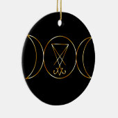 Wiccan-symbool, Triple Goddess Keramisch Ornament (Rechts)