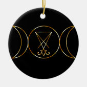 Wiccan-symbool, Triple Goddess Keramisch Ornament (Voorkant)