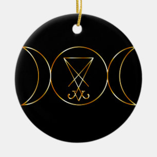 Wiccan-symbool, Triple Goddess Keramisch Ornament