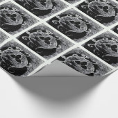 wiccan symbool voor de heksen cadeaupapier (Hoek)