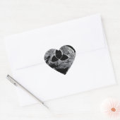 wiccan symbool voor de heksen hart sticker (Envelop)