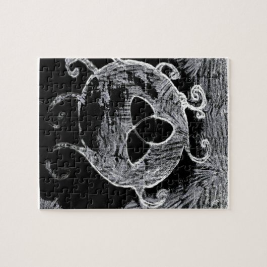 wiccan symbool voor de heksen legpuzzel (Horizontaal)