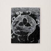 wiccan symbool voor de heksen legpuzzel (Verticaal)