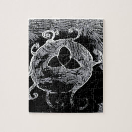 wiccan symbool voor de heksen legpuzzel