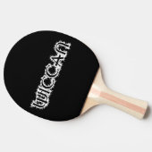 Wiccan Tafeltennisbatje (Zijkant)