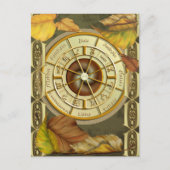 Wiccan Wheel 2012 Calendar Briefkaart (Voorkant)