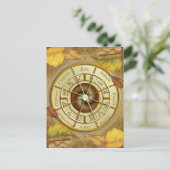 Wiccan Wheel of the Year Briefkaart (Staand voorkant)