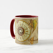 Wiccan Wheel of the Year Personalized Mug Mok (Voorkant links)