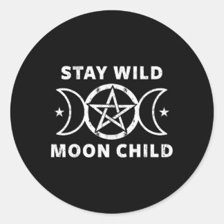 Wiccan Wicca Ronde Sticker