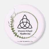 Wiccan Wiel Mysteries Magnet (Voorkant)