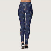 Wiccan Witch Pentagram Pagan Occult Wizard Leggings (Achterkant)