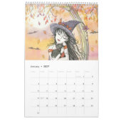 Wiccan Witch Portfolio Boek van Molly Harrison Kalender (Jan 2027)
