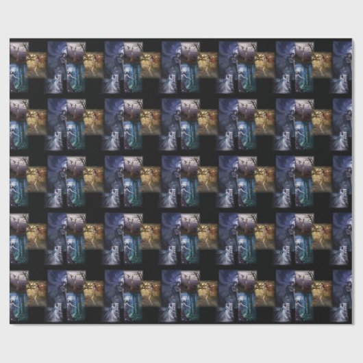 Wiccan Wrapping paper Cadeaupapier (Vlak)
