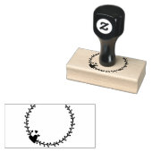 wichelaarster rubberstempel (Gestempeld)