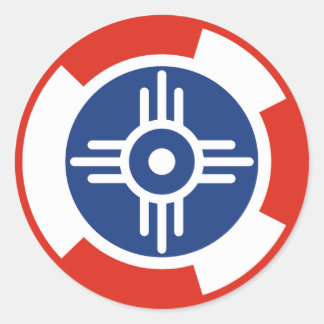 Wichita Air Squadron Roundel Ronde Sticker