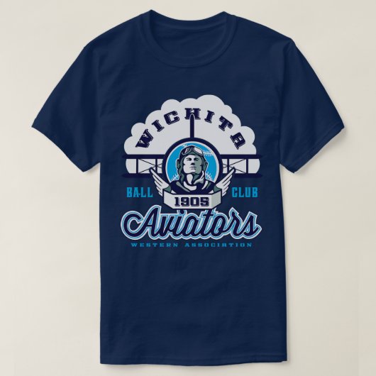Wichita Aviators T-shirt (Design voorkant)