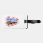 Wichita bergbeklimmen Carabiner Bagagelabel (Achterkant horizontaal)