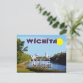 Wichita, bezoek Kansas Briefkaart (Staand voorkant)