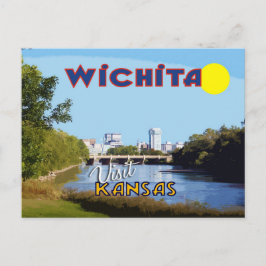 Wichita, bezoek Kansas Briefkaart