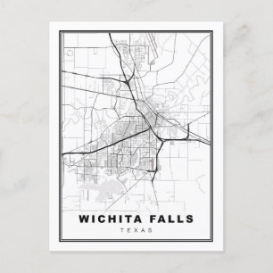 Wichita Falls Kaart