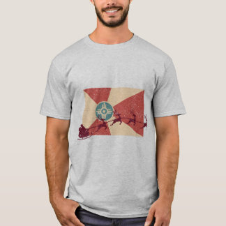 Wichita Flag Kerstmis T-shirt