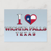 Wichita Herfsten, Texas Briefkaart (Voorkant)
