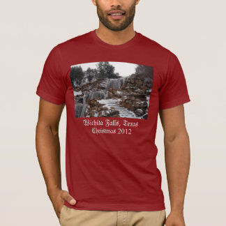Wichita-Herfsten, Texas-T-shirt voor Kerstmis T-shirt