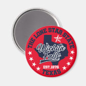 Wichita Herfsten, Verenigde Staten Magneet (Voorkant / Achterkant)