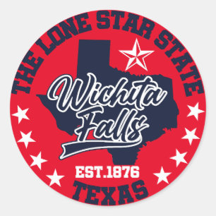 Wichita Herfsten, Verenigde Staten Ronde Sticker