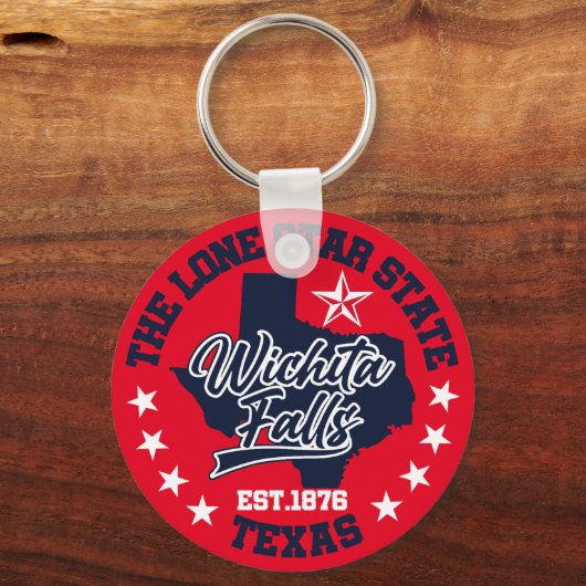 Wichita Herfsten, Verenigde Staten Sleutelhanger (Achterkant)