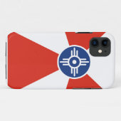 Wichita ICT-vlag Case-Mate iPhone Case (Achterkant (horizontaal))
