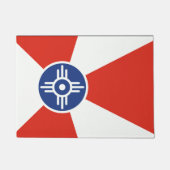 Wichita ICT-vlag Deurmat (Voorkant)