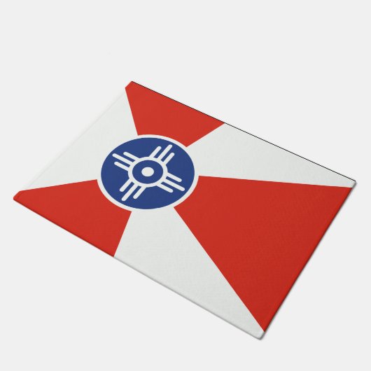 Wichita ICT-vlag Deurmat (Schuin)