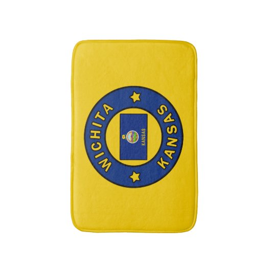 Wichita Kansas Badmat (Voorkant Verticaal)
