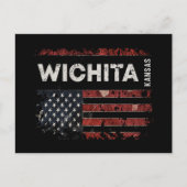 Wichita Kansas Briefkaart (Voorkant)