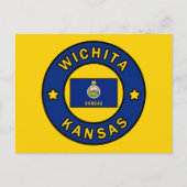 Wichita Kansas Briefkaart (Voorkant)
