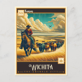 Wichita, Kansas | Briefkaart