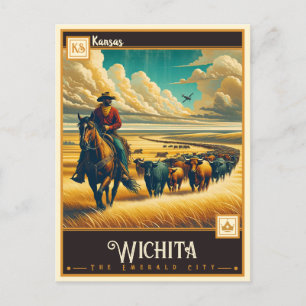 Wichita, Kansas    Briefkaart