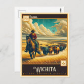Wichita, Kansas |  Briefkaart (Voorkant / Achterkant)